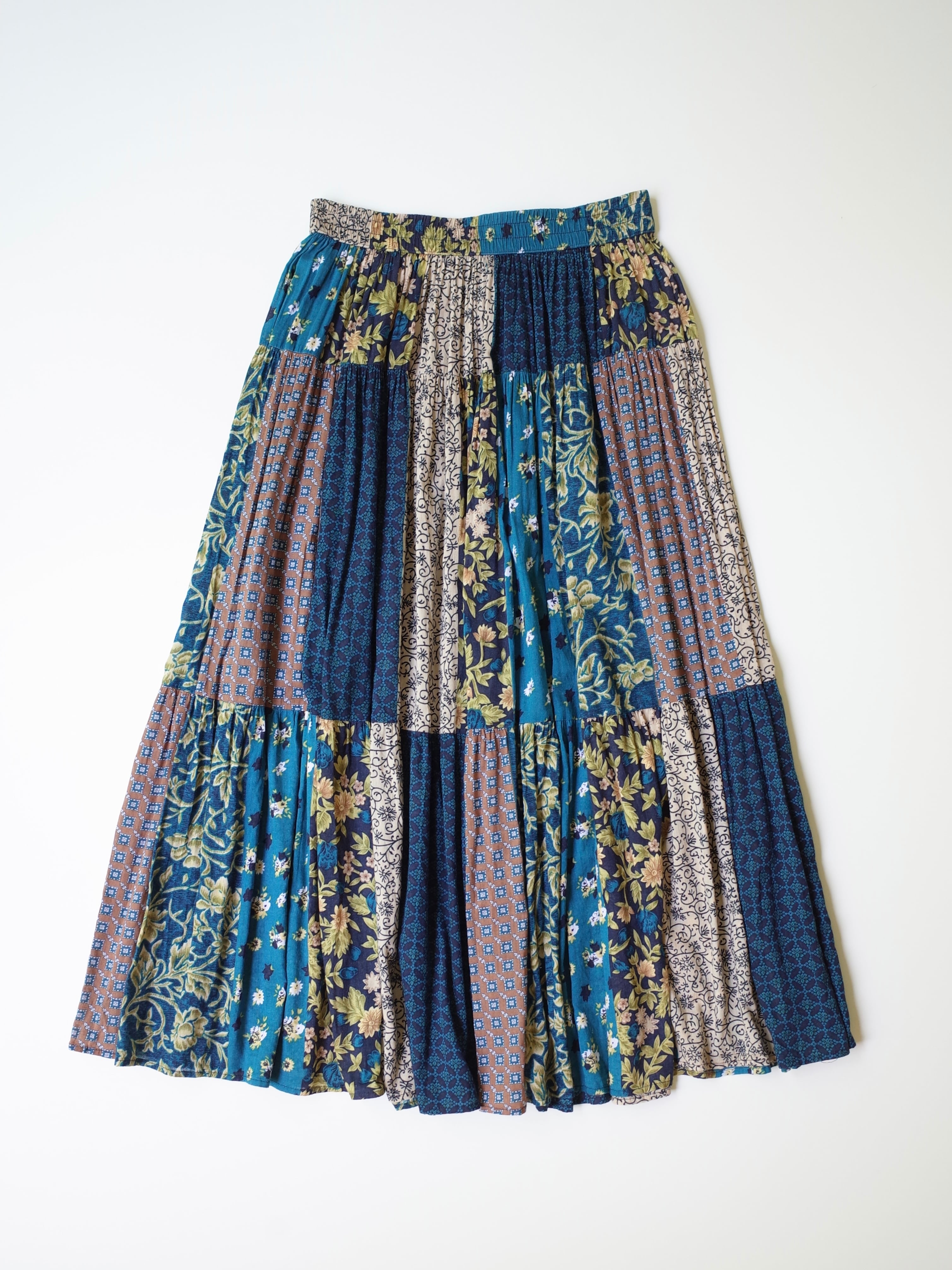 SAG HARBOR patchwork skirt