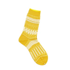 Ayamé / 【23-25cm】Basket Lunch socks two tone AYM002/BLCS/N
