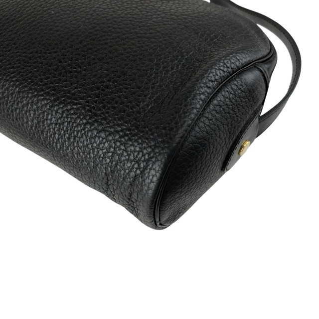 Christian Dior クリスチャン ディオール ショルダーバッグ ブラック ロゴ レザー vintage ヴィンテージ オールド uh6gdz
