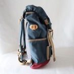 【Deadstock Item】バックパック / Top-flap Draw Backpack/ ネイビー×バーガンディ・ボトム