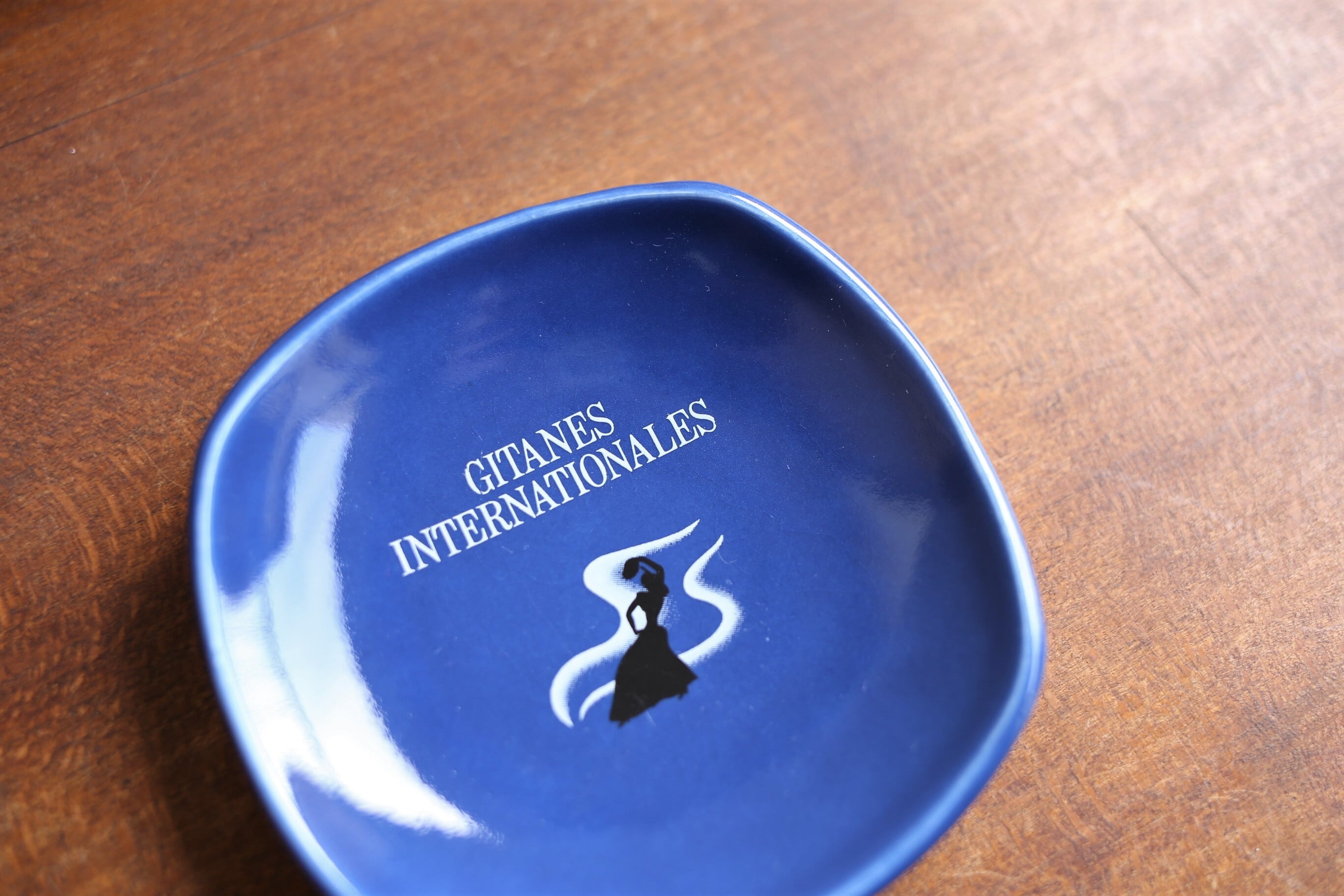 フランス アンティーク ヴィンテージ GITANES ジタン 灰皿 GIEN