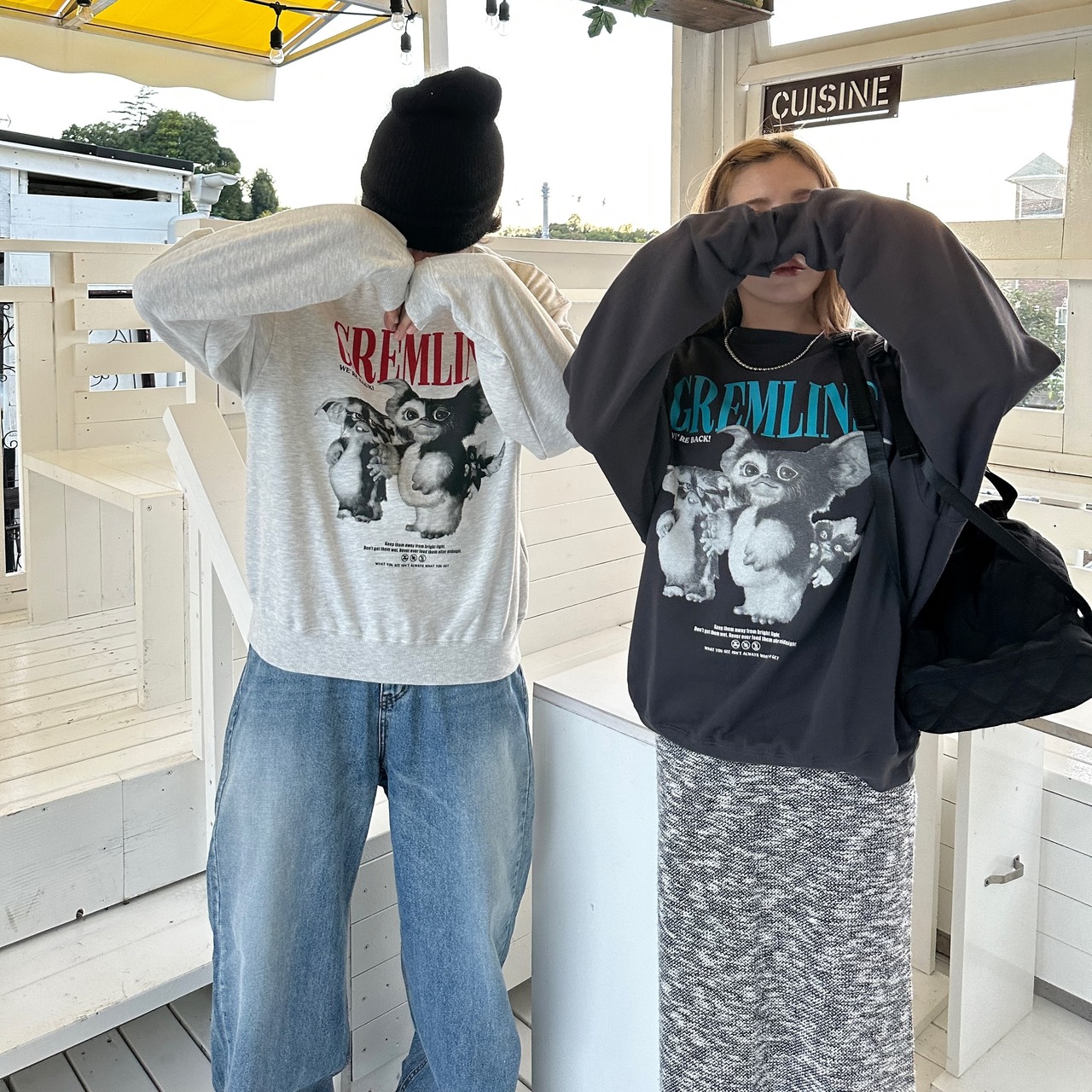 [Gremlin] Photo printSW／charcoal