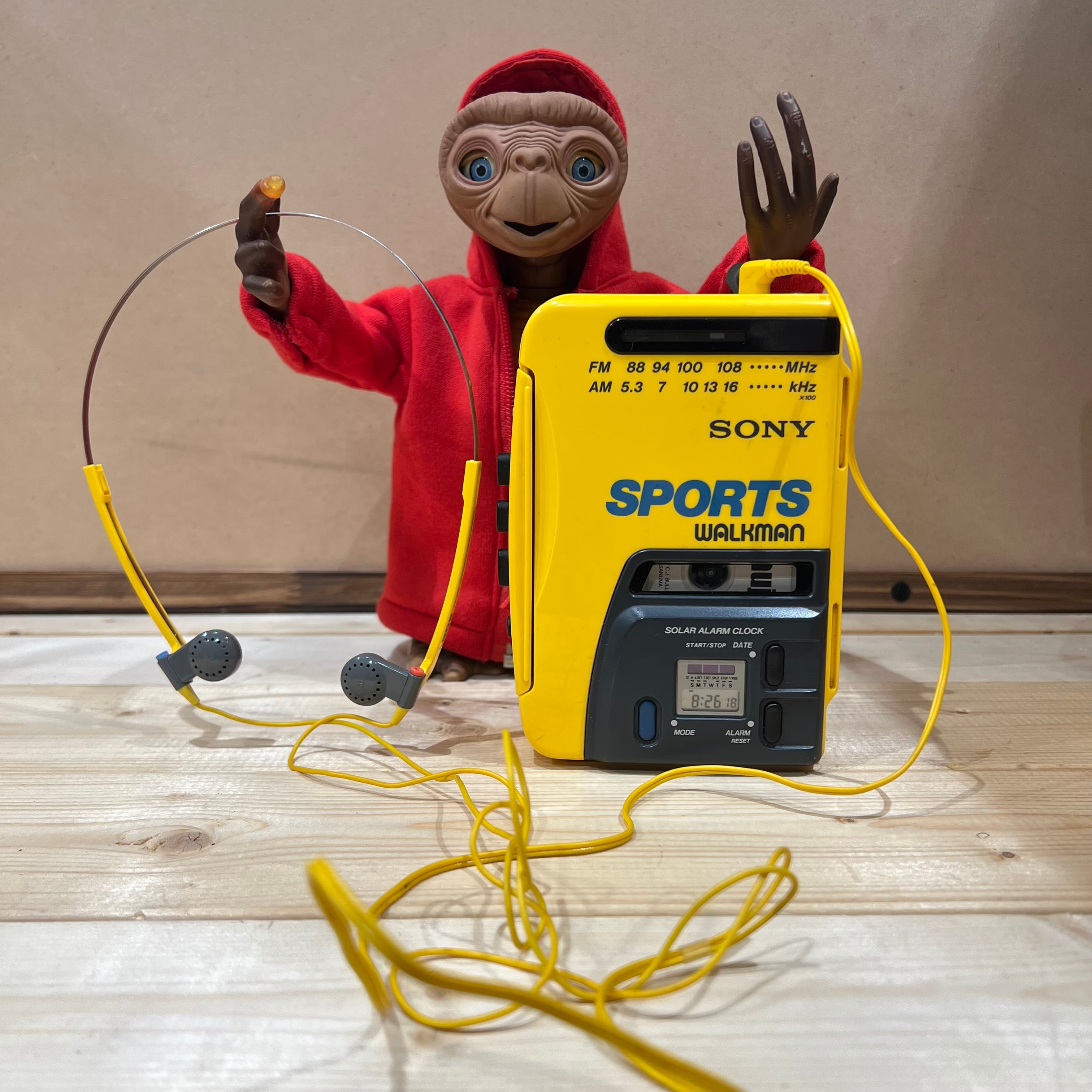 メンテ済可動品]ソニースポーツ カセットウォークマンsony sports WM