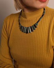 1960's Unknown / Rib Long Tee - Mustard