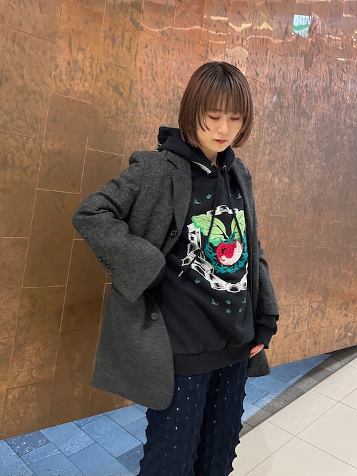 【23AW】HENRIK VIBSKOV ヘンリックヴィブスコフ /  FLING HOODIE