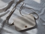 AMERICA 1990’s OLD COACH “OFF WHITE Leather” shoulder bag