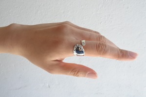 ［R-14］new スプーンリング　silver