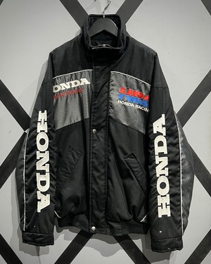 【X VINTAGE】“HONDA” Logo Embroidery Loose Racing Jacket