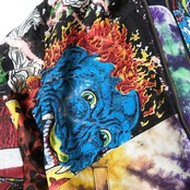再構築 ロックT ・・ミリタリーボンバージャケット ROCK T-SHIRTS MIX MILITARY BOMBER JACKET【bomber001】