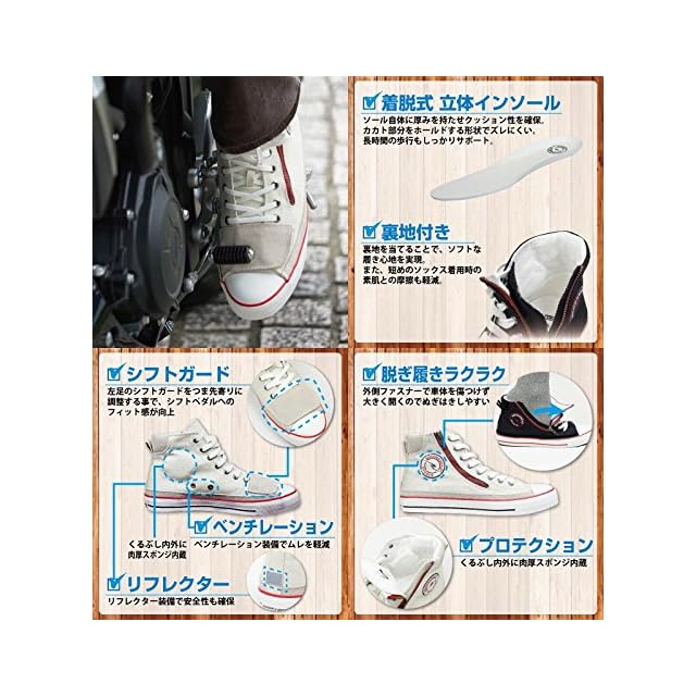 ラフ&ロード] バイク用 シューズ ラフライディングスニーカー R