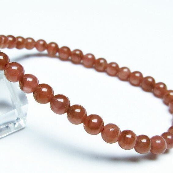 インカローズ ブレスレット 5mm 一点物 メール便可  [M便 1/10] 111-27409