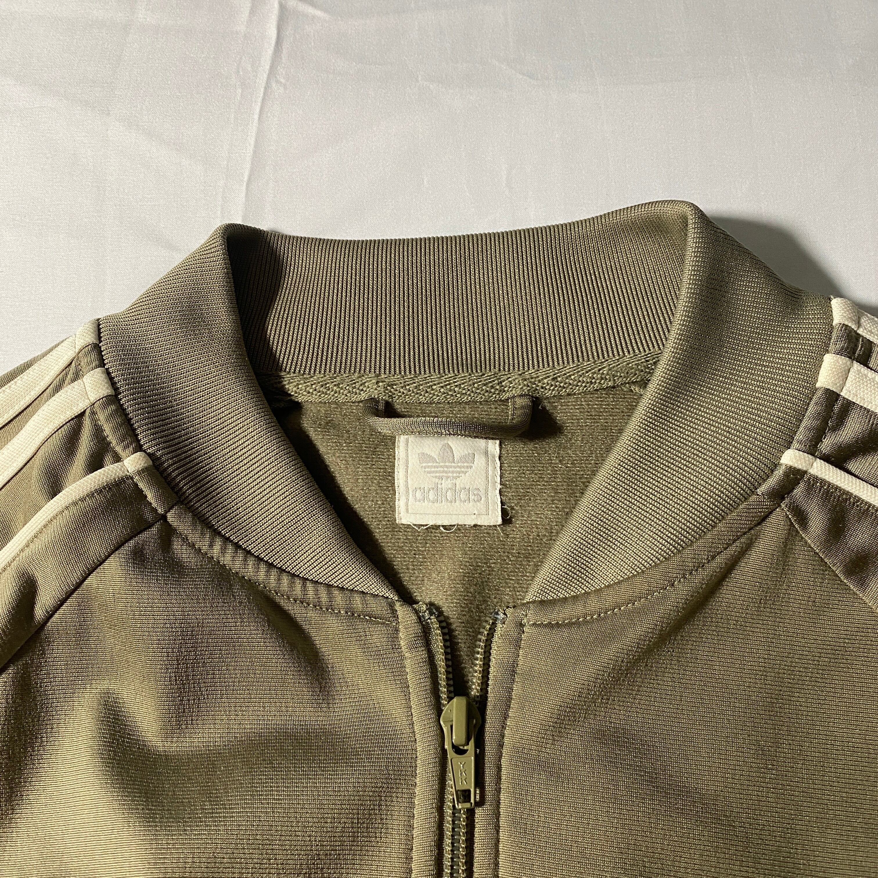 良色 Adidas Y2K Olive Grey Track Jacket | WAGENTYPEII