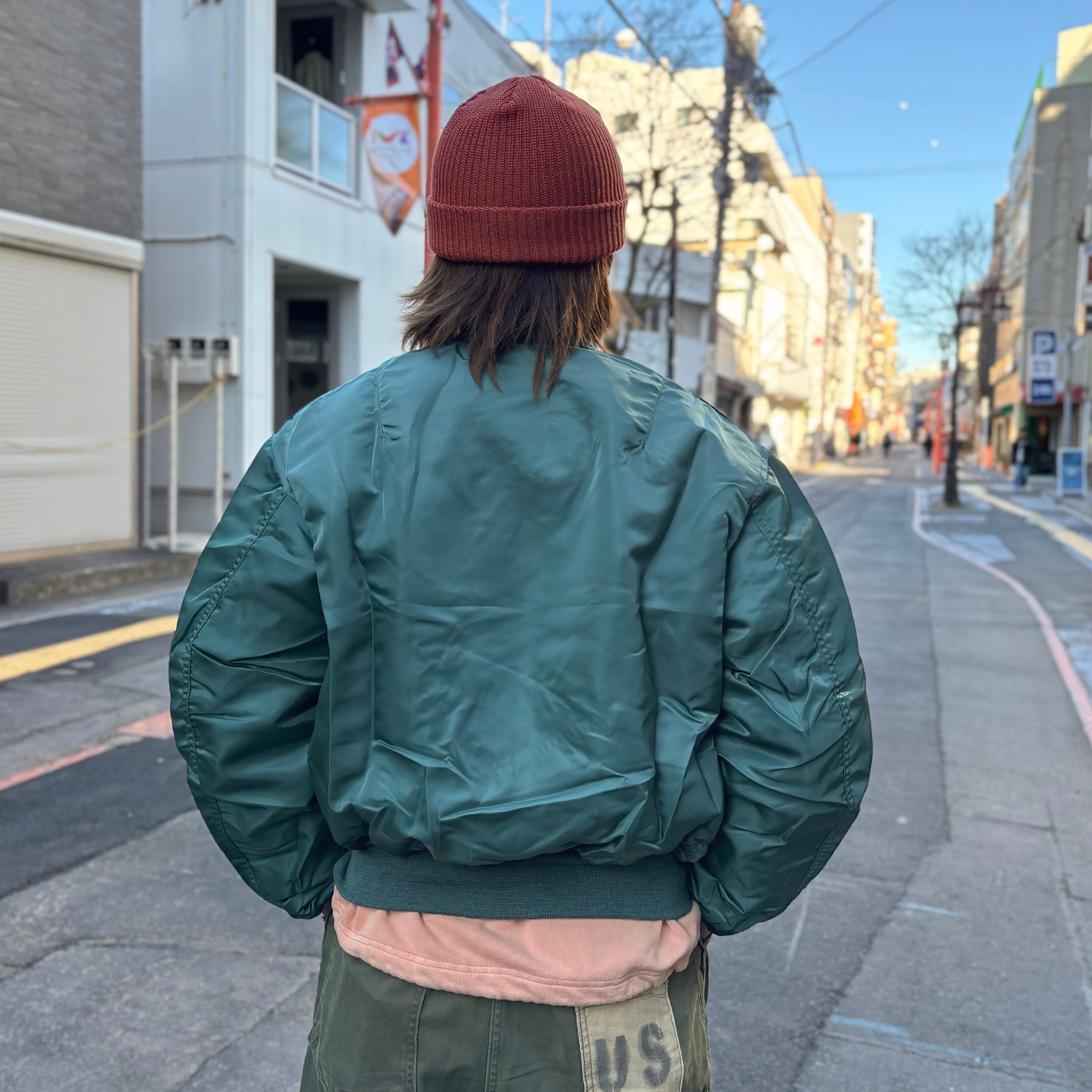 DEADSTOCK 90's CONCORD made by Alpha Industries Vintage MA-1