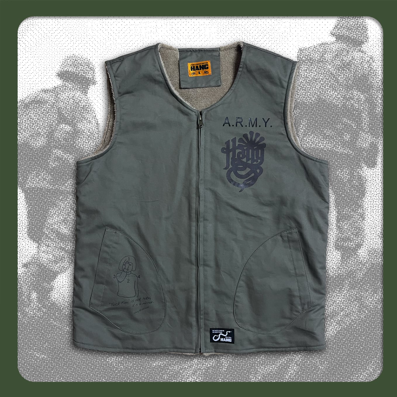 ［HANG］HANG  HELL 730’s PLATOON VEST