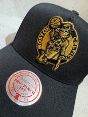 Mitchell&Ness/ミッチェルアンドネス NBA ボストン・セルティックス キャップ ブラック