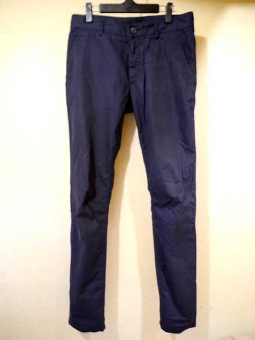 春夏美品◆ANN DEMEULEMEESTER アンドゥムルメステール サルエル コットン パンツ XS