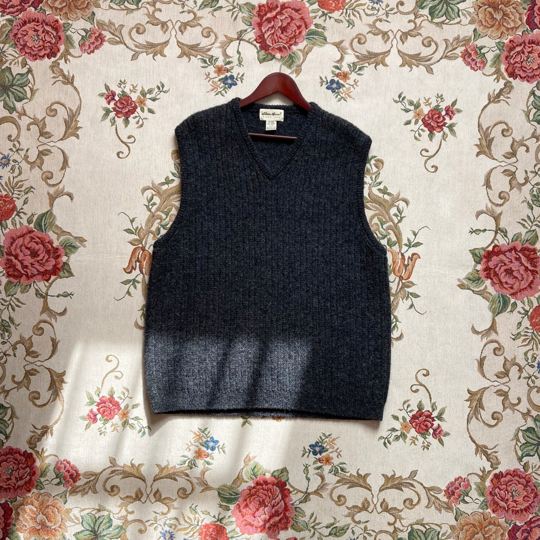 vintage wool knit vest