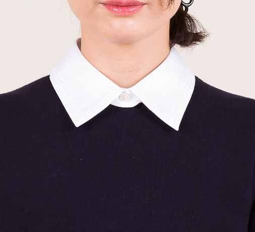 LC-017 粒ふちステッチつけ襟