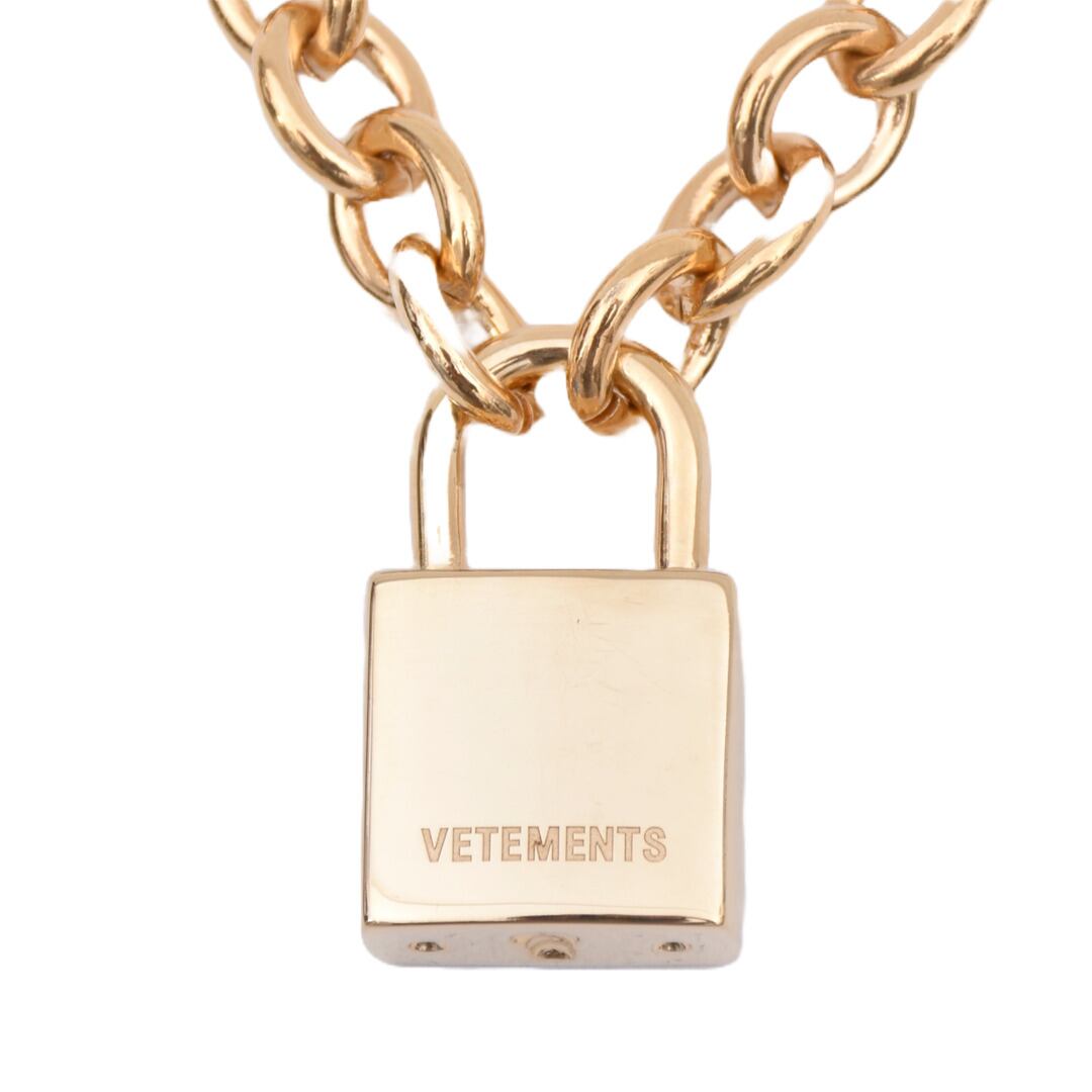 VETEMENTS】PADLOCK LOGO NECKLACE | AYIN VETEMENTS】PADLOCK LOGO NECKLACE | AYIN
