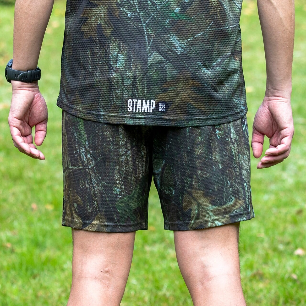 STAMP RUN&CO（スタンプ ランアンドコー）EASY RUN SHORTS (REAL TREE