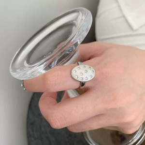 stardust oval ring