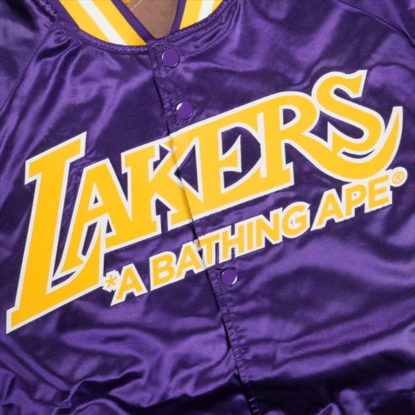 Size【L】 A BATHING APE ア ベイシング エイプ ×MITCHELL & NESS NBA