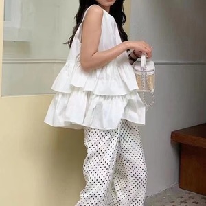 ノースリーブ フリル トップス 3412664