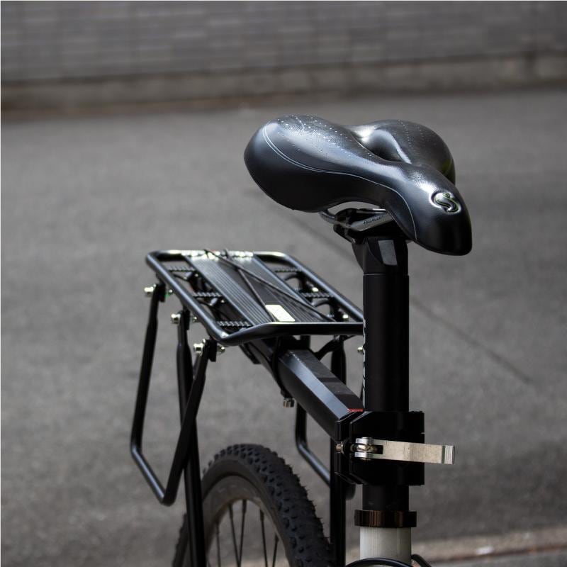 GORIX リアキャリア 自転車荷台キャリア 後 軽量 耐久性あり アルミ