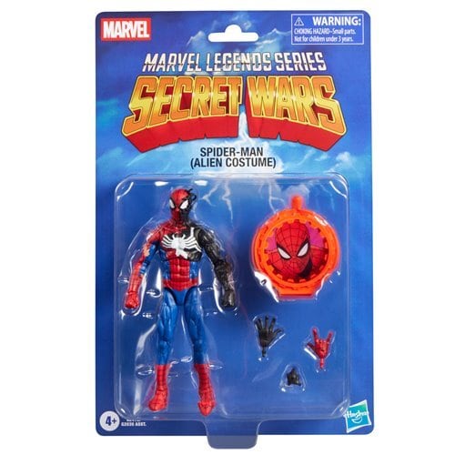 Hasbro Secret Wars Marvel Legends Spider-Man (Alien Costume