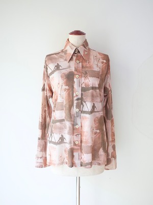 70s Photo print shirt