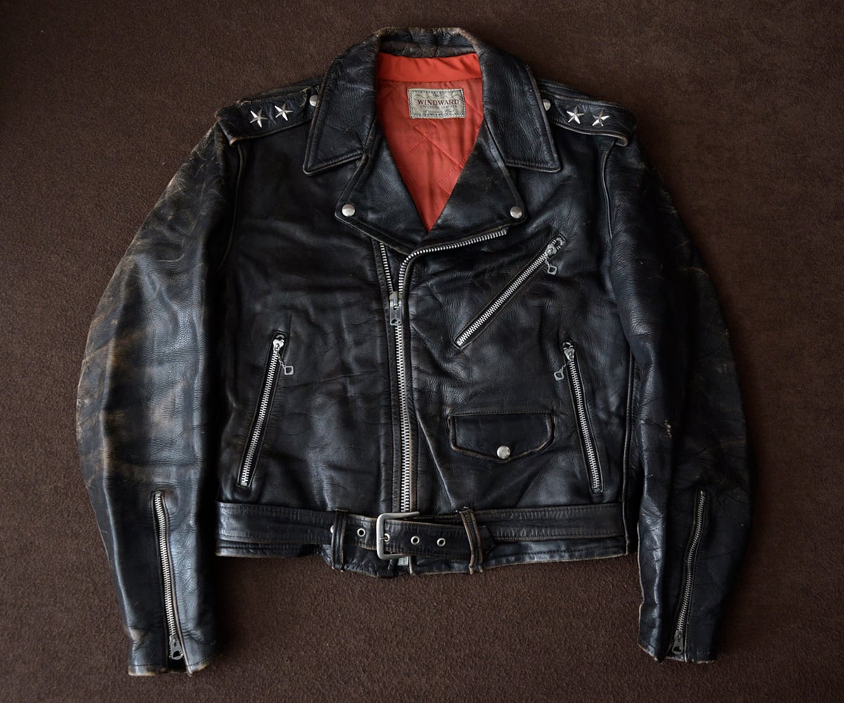 90s VANSON DOMINATOR 36 | SECOND TIME GLORY | ヴィンテージレザー