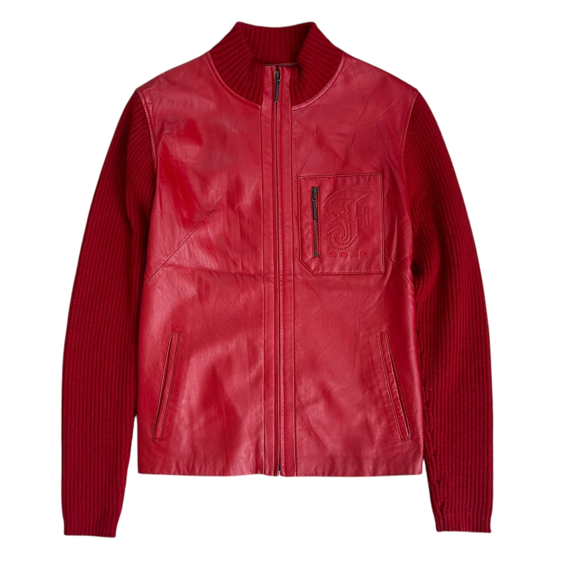 【XL】REDSKINS レッドスキンズ レザージャケット フライトジャケット REDSKINS レザージャケット レッドブラウン 2XL レッドスキンズ レザー