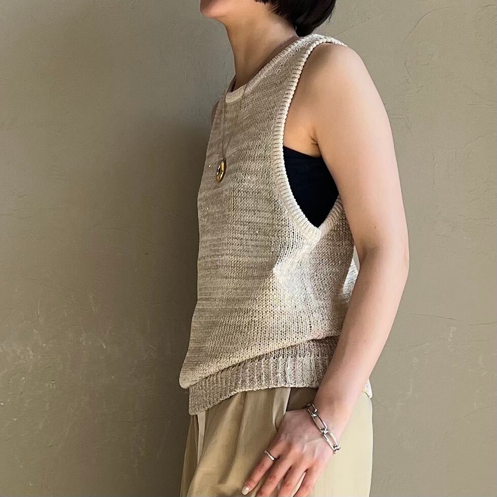 CLOCHE 】スパンコールニットタンクトップ | valance 福井｜レディース