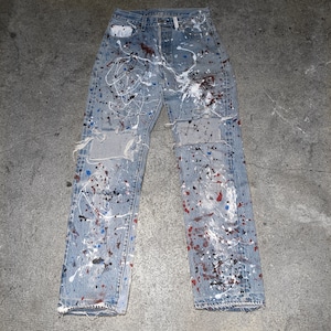 【Levi's】501 Painted Denim