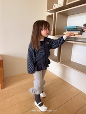 韓国子供服 / BANANA J / 26Autumn / あんこ フードジャンパー / 秋服 / キッズ *XS~JS*