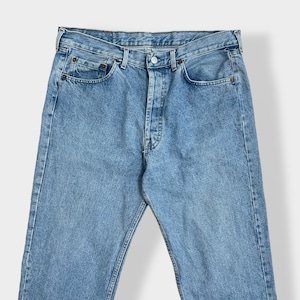 【LEVI'S】 90s UK製 501 イギリス製  デニム ジーンズ ジーパン ボタンフライ ダボパン W38 L34 刻印311 英国ファクトリー リーバイス 希少 EU古着