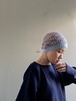 Deadstock Mohair Beanie(Blue)
