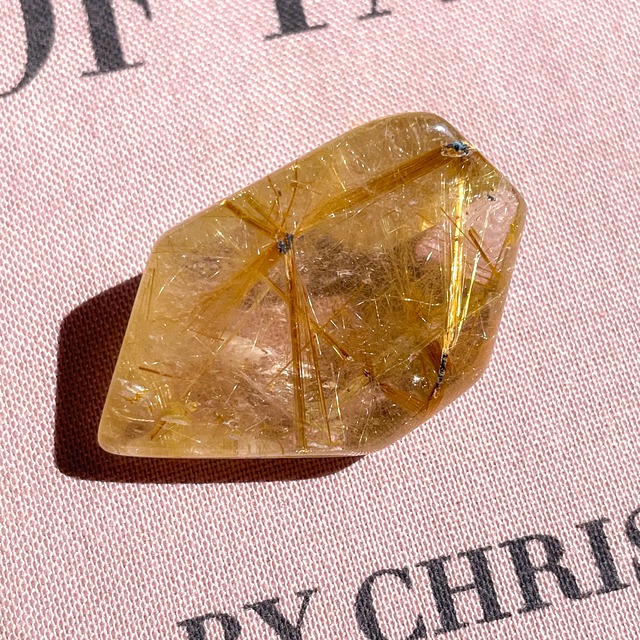 Rutilated Quartz Freeform 5 ✧ ルチルクォーツ　