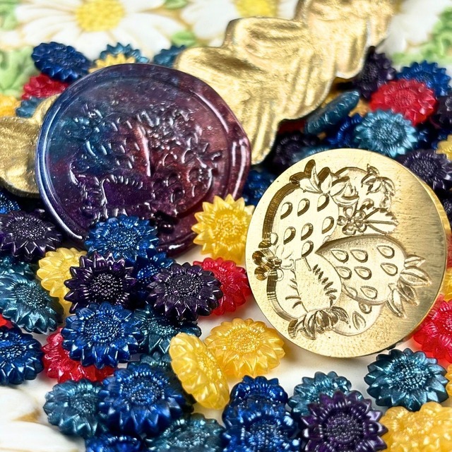 【30㎜】ディープストロベリー【スタンプヘッド】#SWH-115