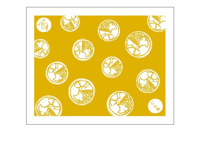 常吉　赤箱 ユーザーセレクション　手拭い付き NBK日本紐釦貿易/小絞手ぬぐい 招きねこ 赤/MYM33477 - 花材通販はなど