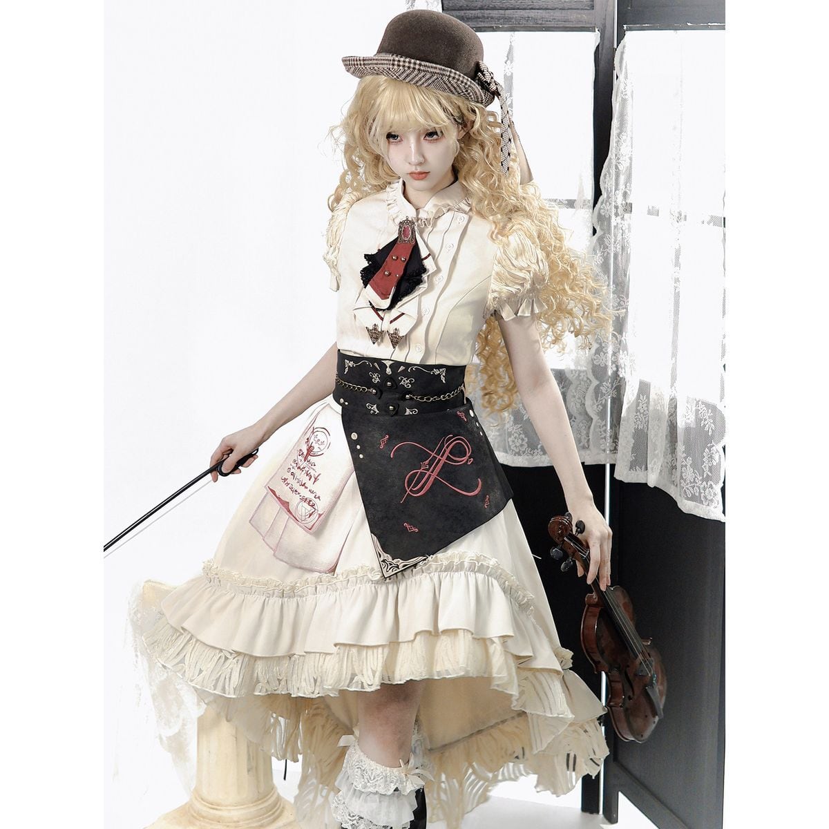 アトリエ幻想スチームパンクフィッシュテールセットアップ | Maiden's Rêve
