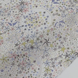 クーポン対象外◆輸入 リバティ LIBERTY オーガニックタナローン Adelajda Flew Away アデラジャフルーアウェイ 約130×50cm