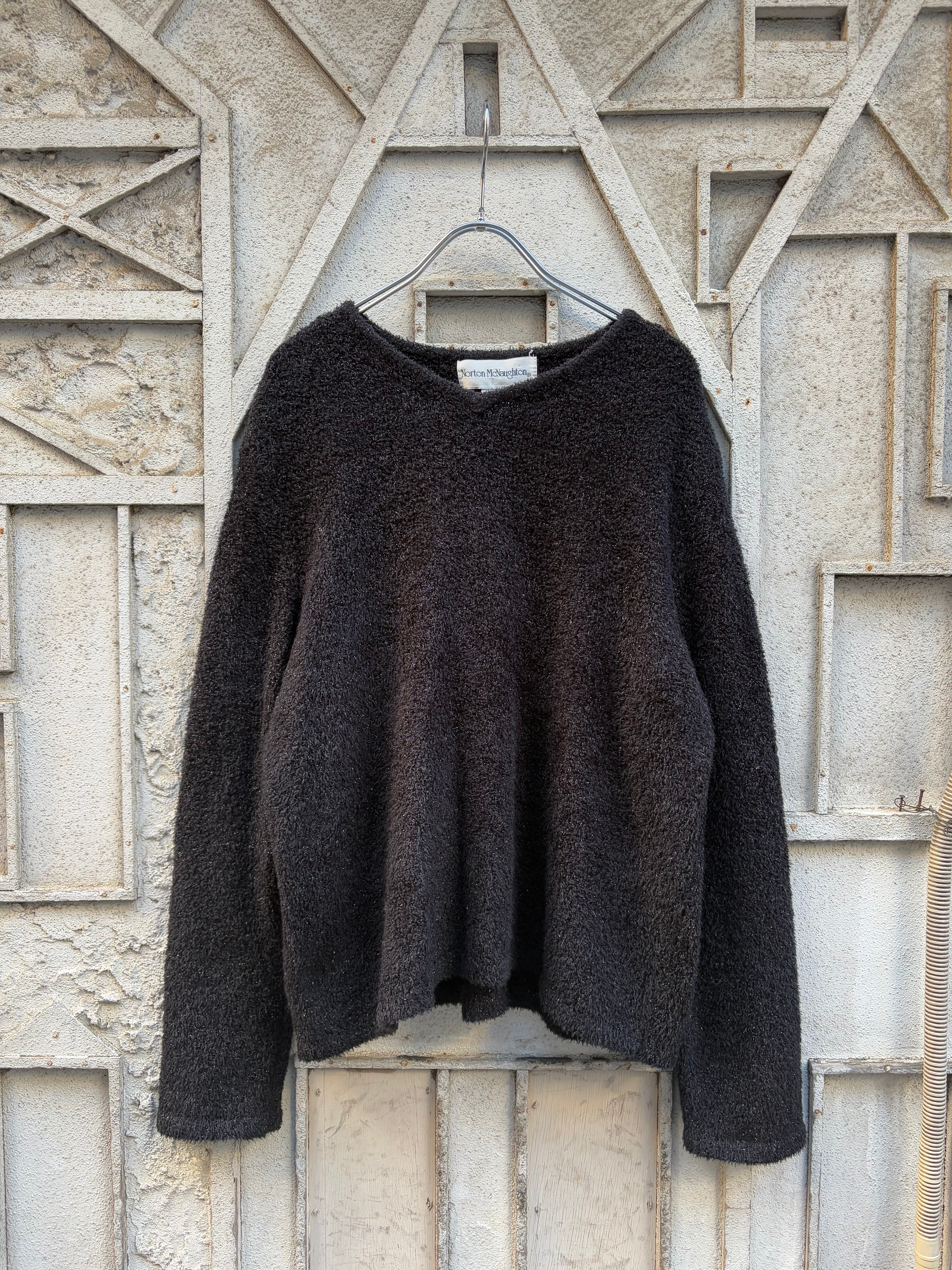 "NORTON MCNAUGHTON" acrylic lame knit