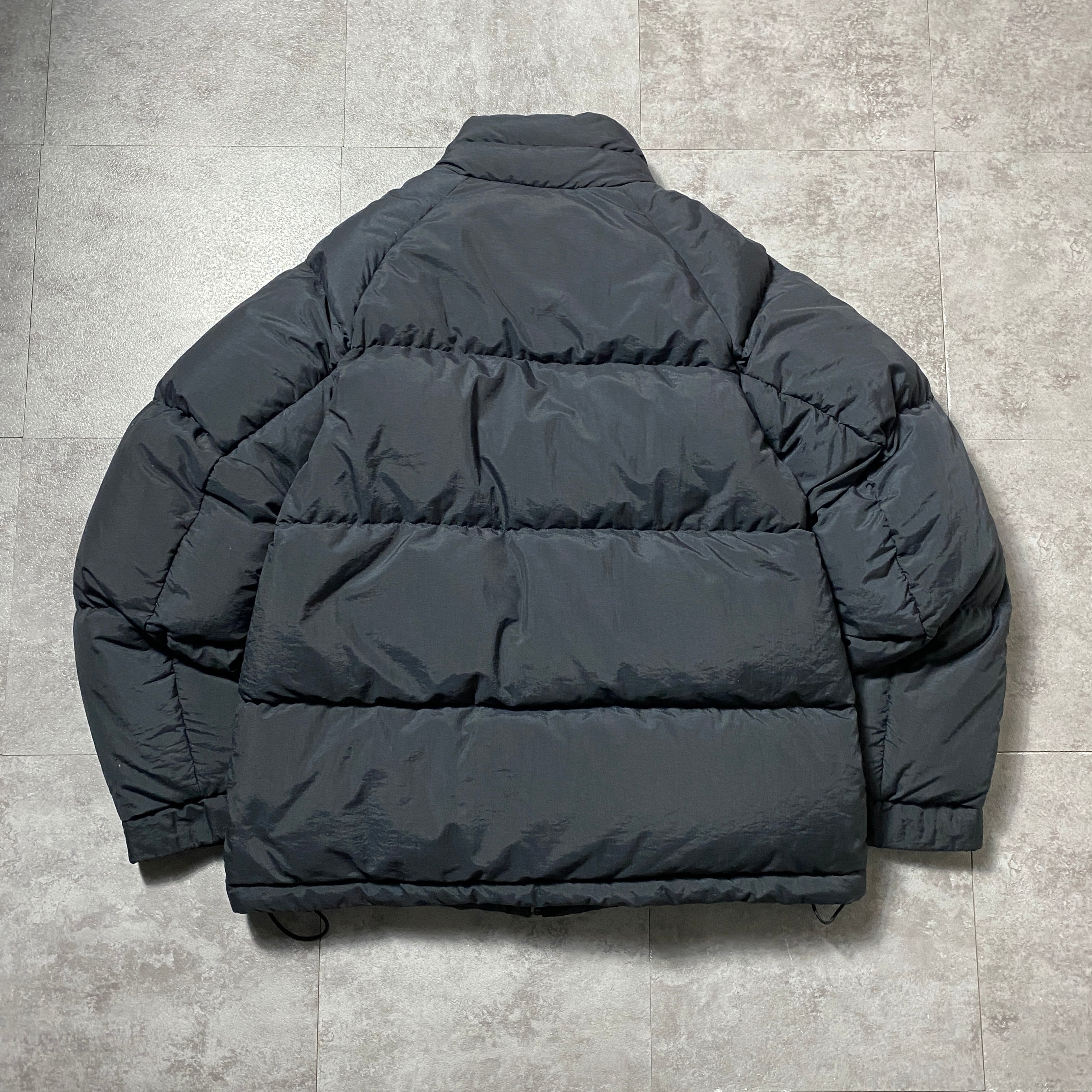 00's NIKE ナイキ スウォッシュ 刺繍ワンポイント ブラック 黒 ダウン