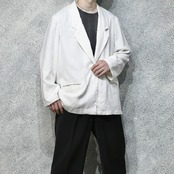 SAG HARBOR rayon linen blend easy tailored jacket