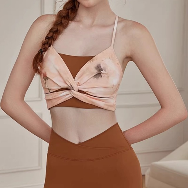 Twist Harmony Yoga Bra【4colors】2739