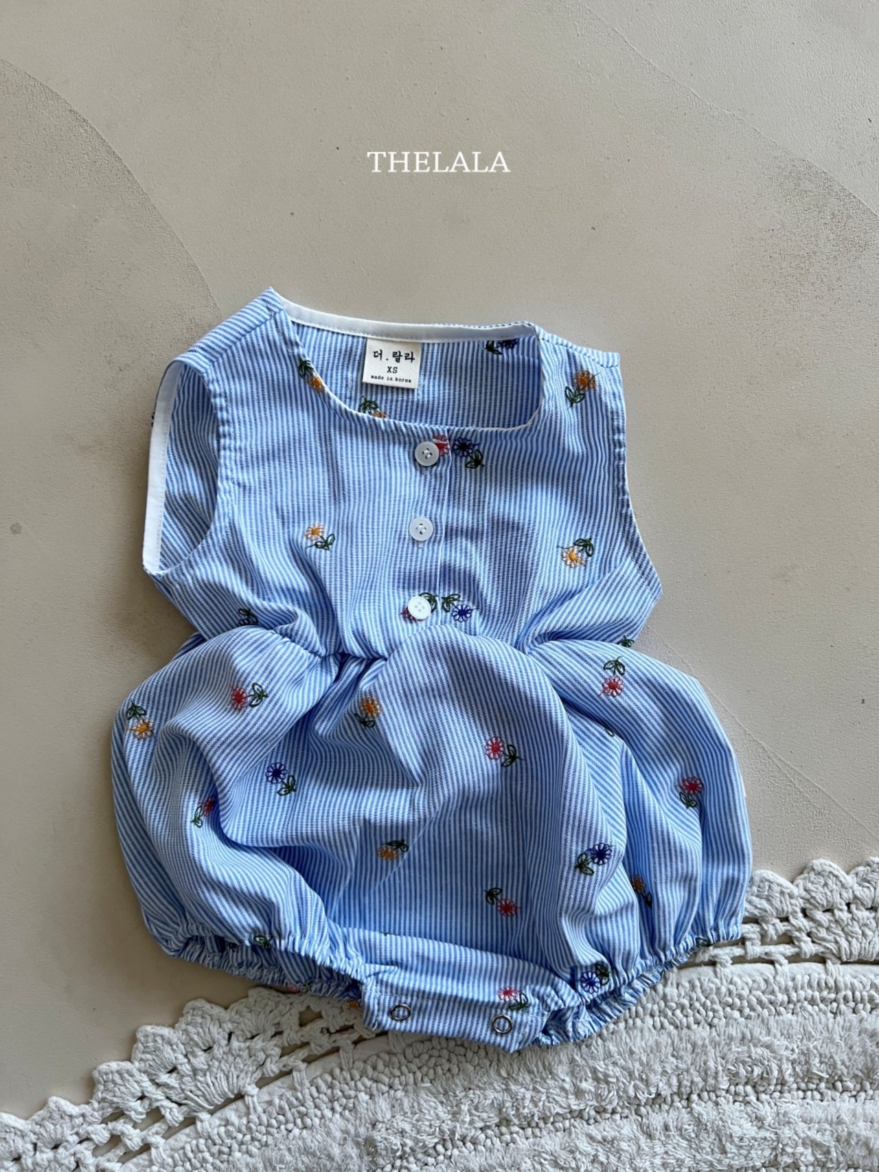 [THELALA] Rain Flower Bodysuit / [더랄라] 레인꽃슈트