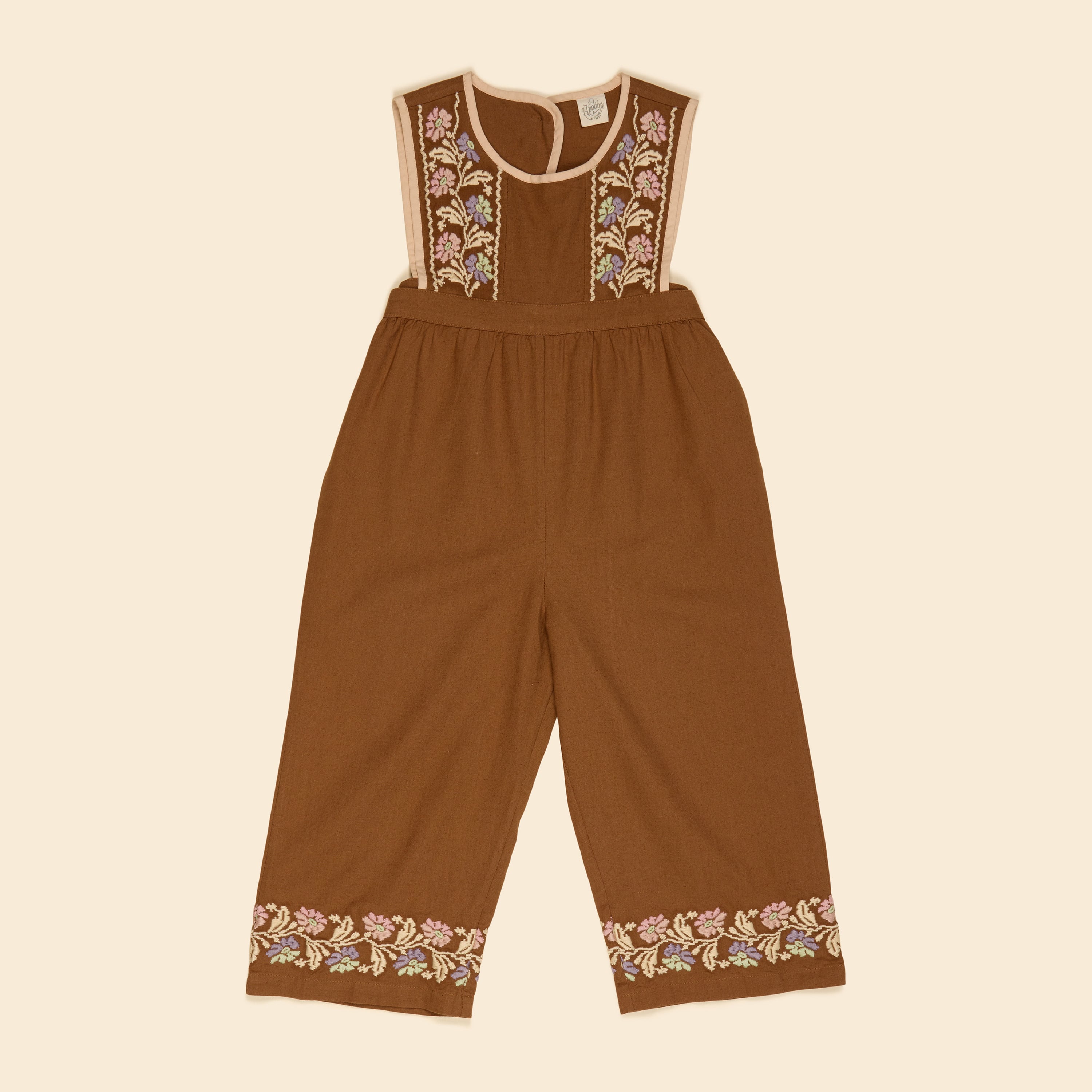 【APOLINA】26 FW Bibi Overall - Chocolate