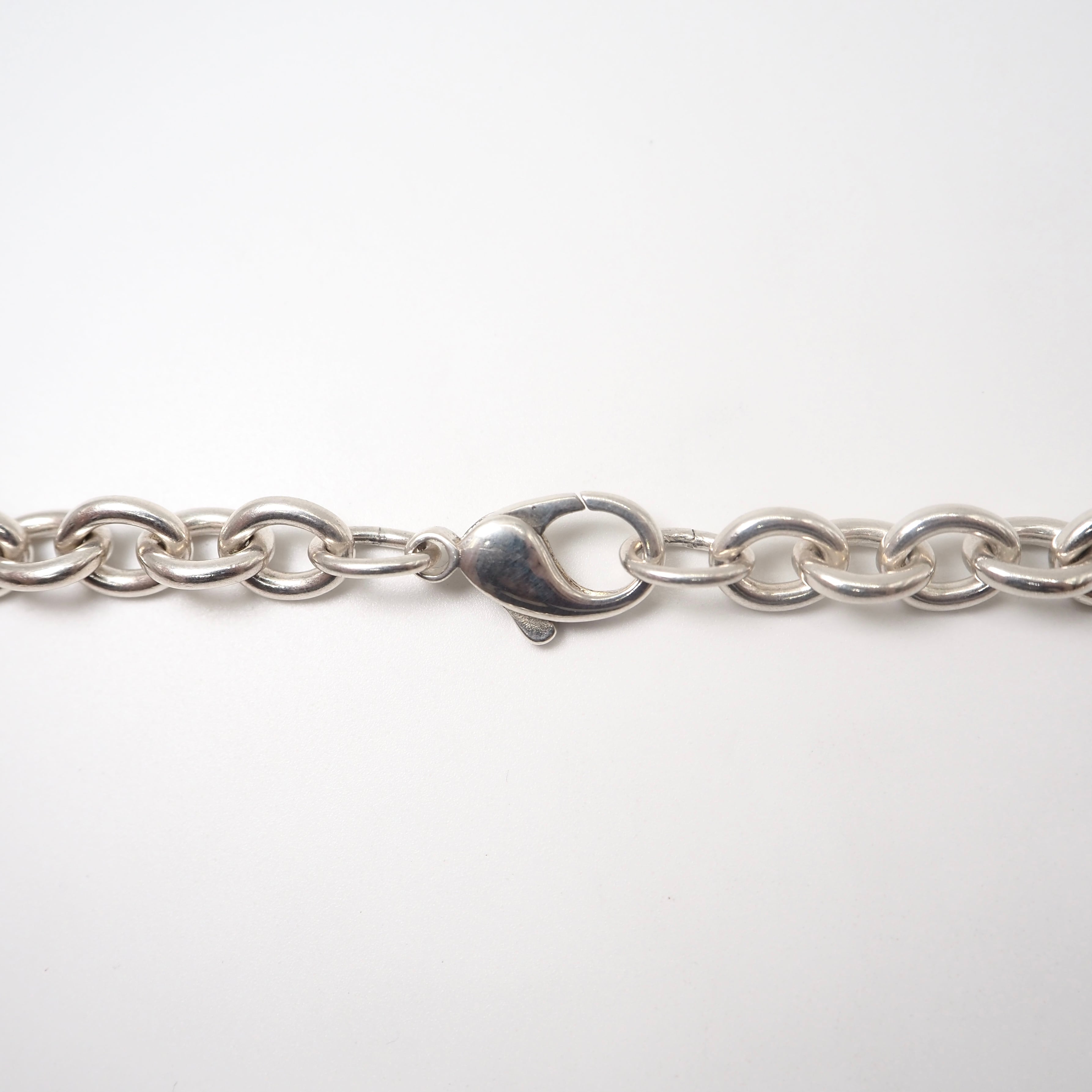 Tiffany&Co. ハートロック ネックレス シルバー925 K18 ティファニー