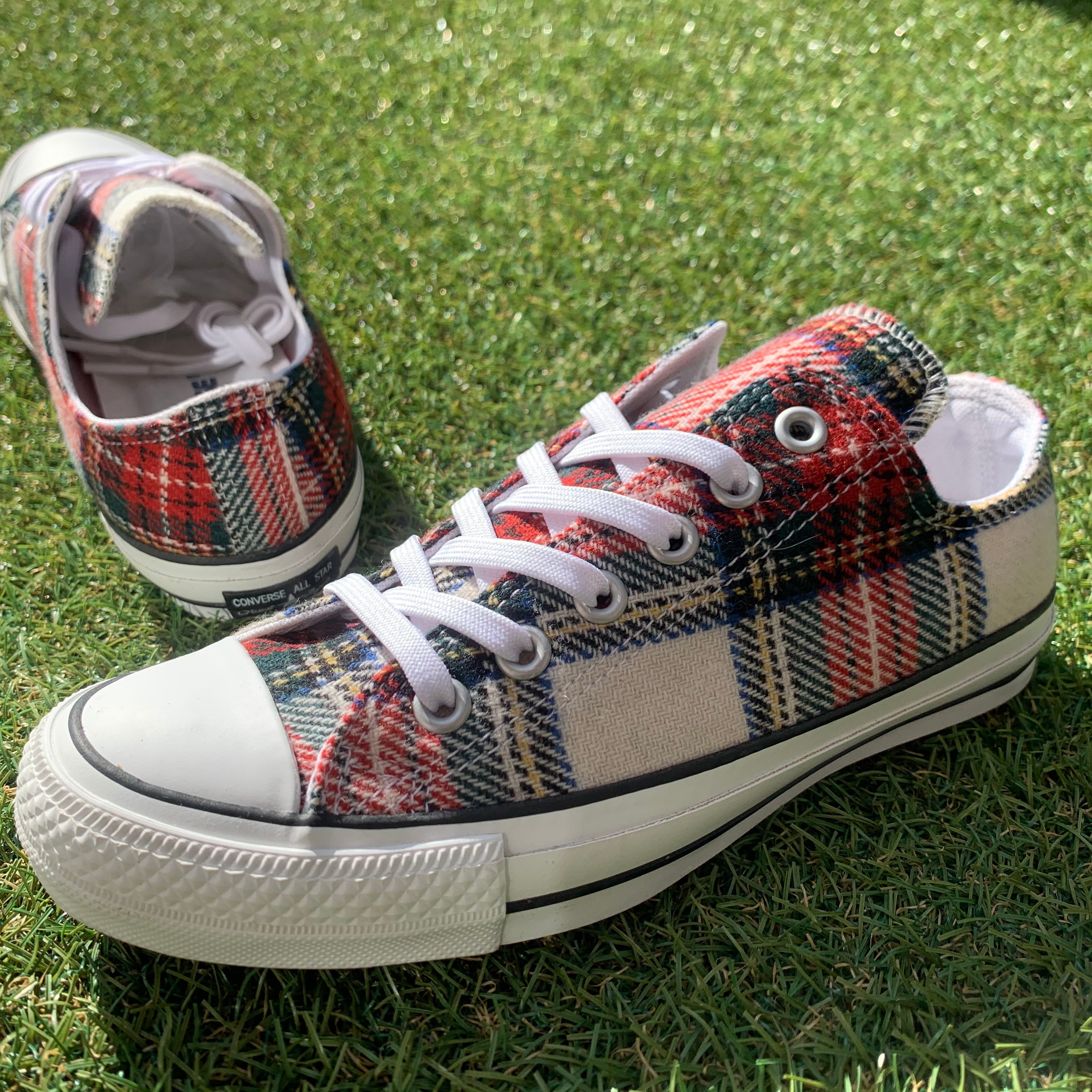 converse ALL STAR 100 WOOLCHECK OX コンバース オールスター100